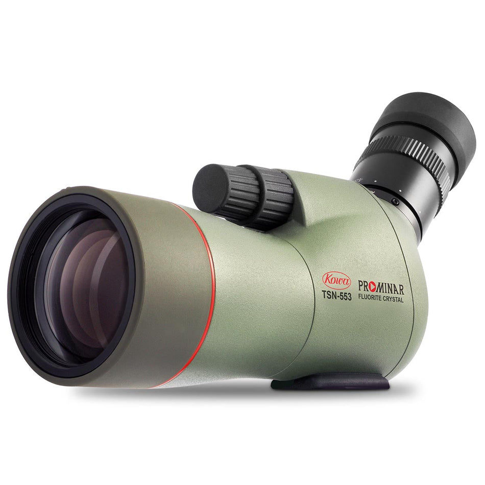 Kowa 55 mm Prominar Fluorite Angled Spotting Scope with 15x - 45x Zoom Eyepiece - TSN-553