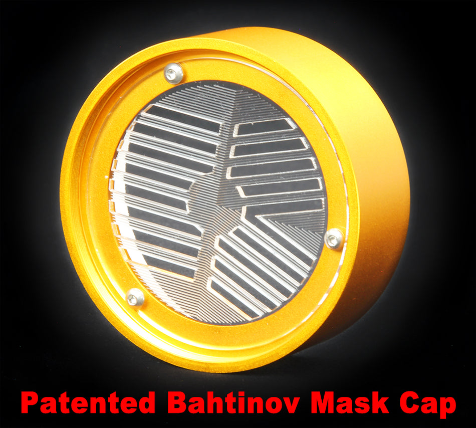 William Optics Gold Bahtinov Mask Cover For ZenithStar 61 Telescope - CPBM-61GD