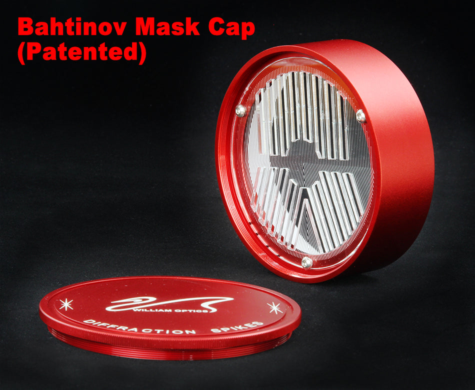 William Optics Red Bahtinov Mask Cover For WO 70 Series Telescopes - CPBM-71RD