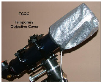 TeleGizmos Objective Cover for a 4" Lens - TGQC