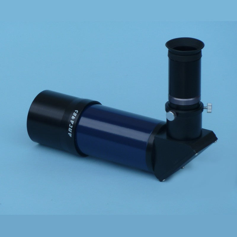 Antares 7x50 Right Angle Finderscope - Blue - FRBU