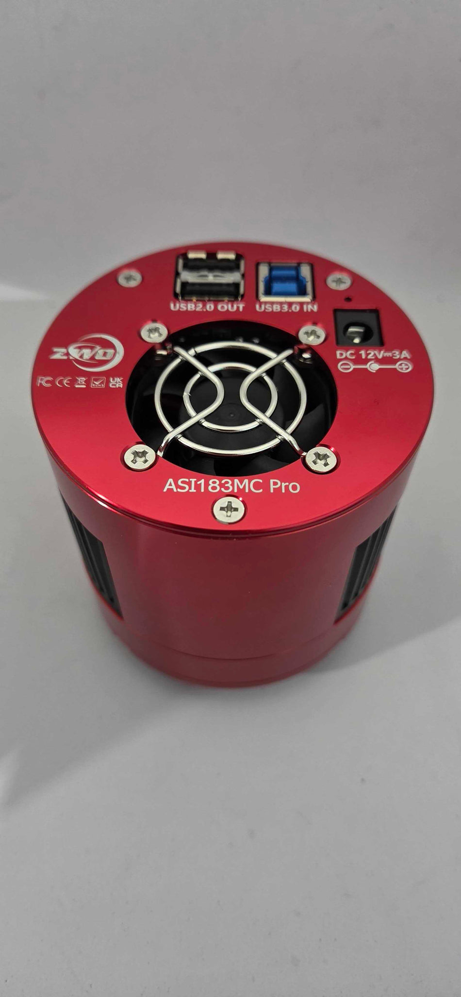 ZWO ASI183MC Pro Cooled USB3.0 Color Astronomy Camera - ASI183MC-P (Pre-owned)