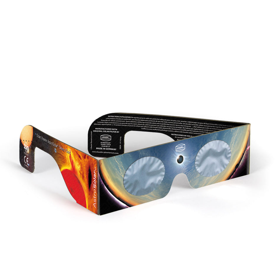 Baader AAS ISO 12312-2 certified - Approved Solar Eclipse Glasses Pack of 4