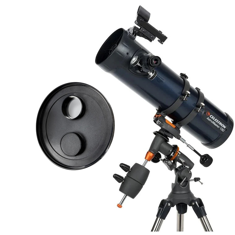 Celestron AstroMaster 130mm Reflector Equatorial Telescope with FREE Solar Filter - While They Last!