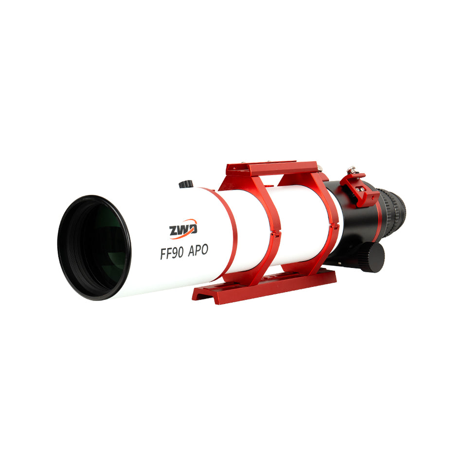 ZWO FF90 APO Flat Field Refractor with AM3N Mount Bundle - FREE TC40/PE160! - FF90+AM3N