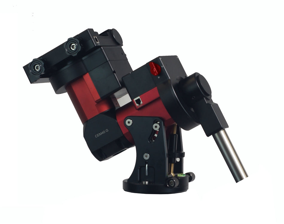 iOptron CEM40EC High-Resolution Equatorial Mount with iPolar & Case - C404A