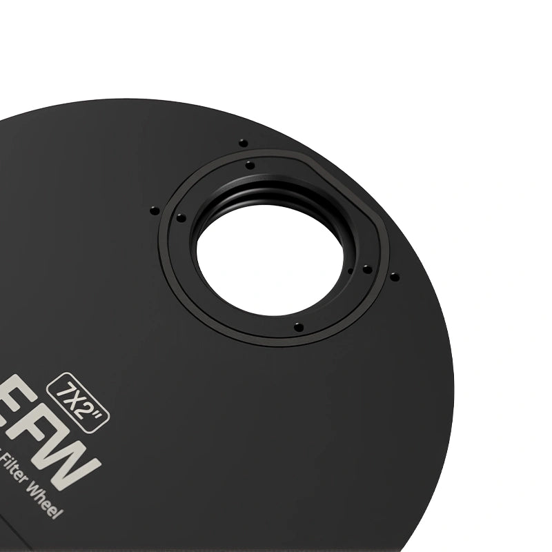 ZWO 7x2 EFW Electronic Filter Wheel - Next Gen - 7 Position for 2" or 50.4 mm Filters - EFW-7X2-25