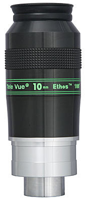 Tele Vue 10mm Ethos Eyepiece - 2"/1.25" with Free Televue Eyeguard Extender!- ETH-10.0 (Pre-owned)