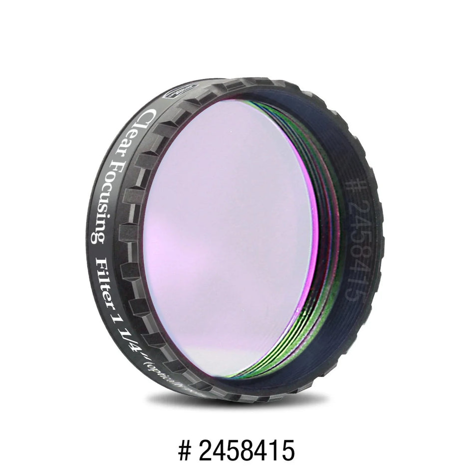Baader 1.25" Clear Focusing Filter - Round Mounted - FC-1