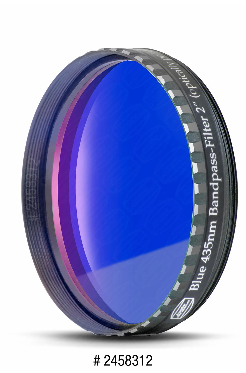 Baader 2" Dark Blue 435nm Bandpass Filter - Round Mounted - FCFDB-2