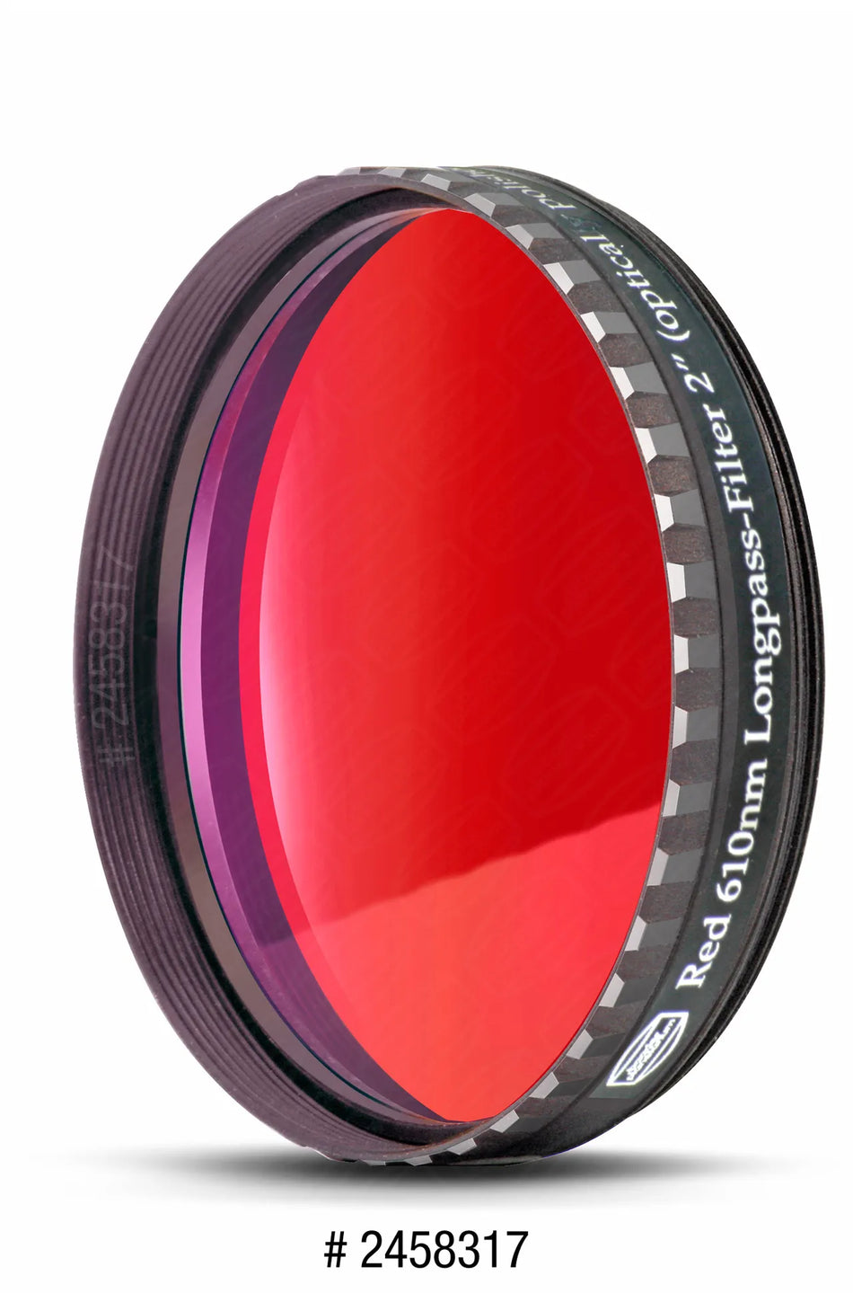 Baader 2" Red 610nm Long-Pass Filter - Round Mounted - FCFR-2