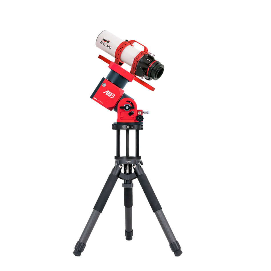 ZWO FF65 APO Refractor Bundle with AM3 & TC40 - Get FREE PE160 Pier Extension!