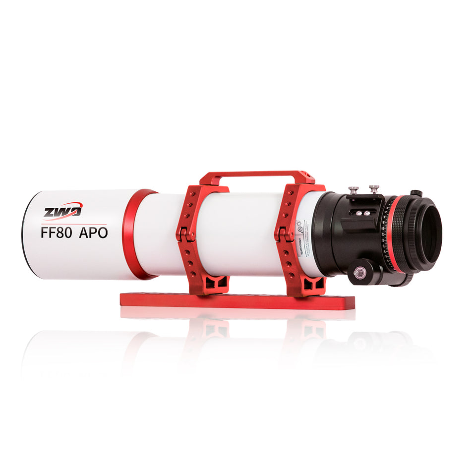 ZWO FF80 APO Refractor Telescope with FREE F80RE Focal Reducer!