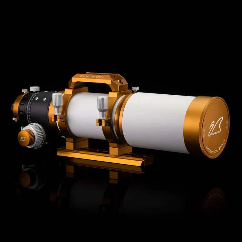 William Optics Gran Turismo 81 Triplet APO Refractor in Gold - FREE Flat6AIII & 32mm Guide Scope! - A-F81GTIVGD