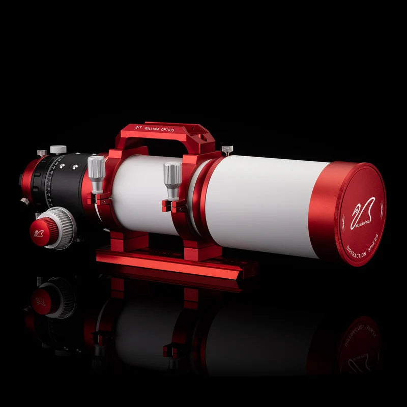 William Optics Gran Turismo 81 Triplet APO Refractor in Red - FREE Flat6AIII & 32mm Guide Scope! - A-F81GTIVRD