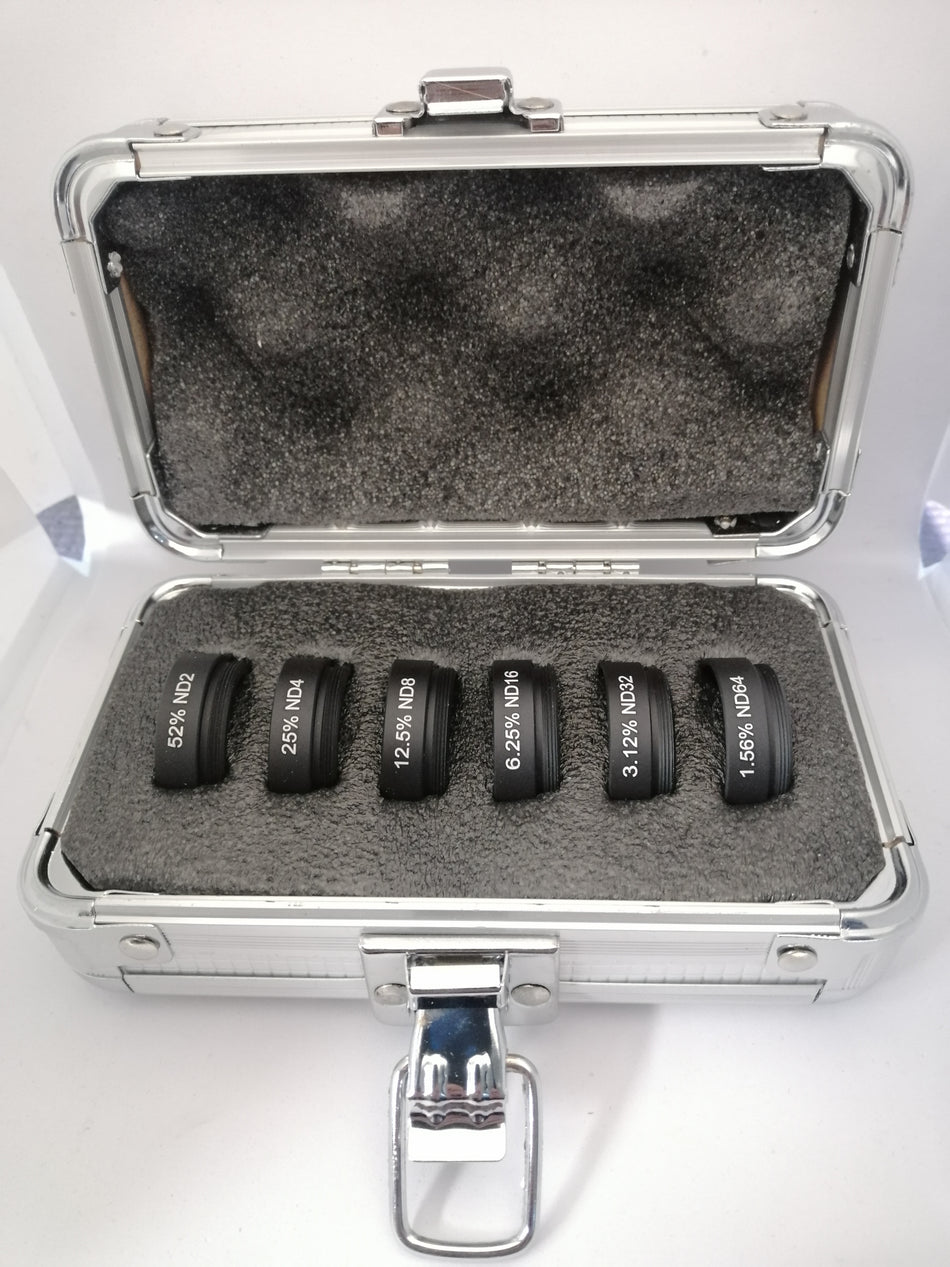 SkyMentor 6-Piece ND Filter Kit w/ Aluminum Case! - 1.25"