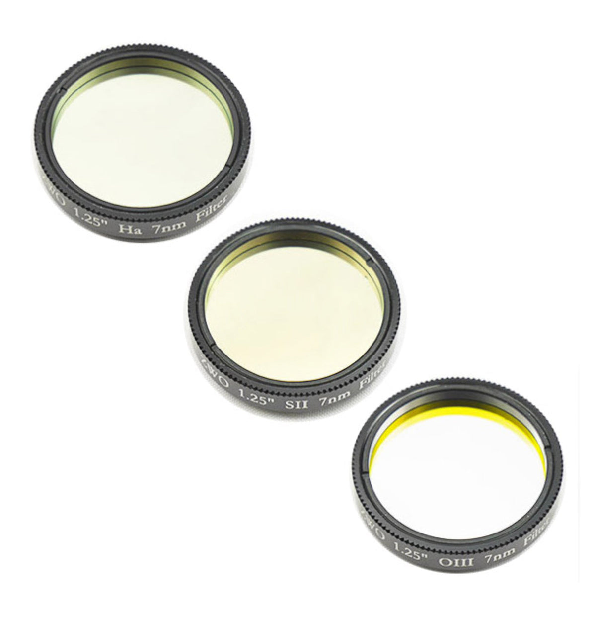 2 Ha Filter ZWO Narrowband 7nm OIII,SII & Ha Filter Set - 1.25