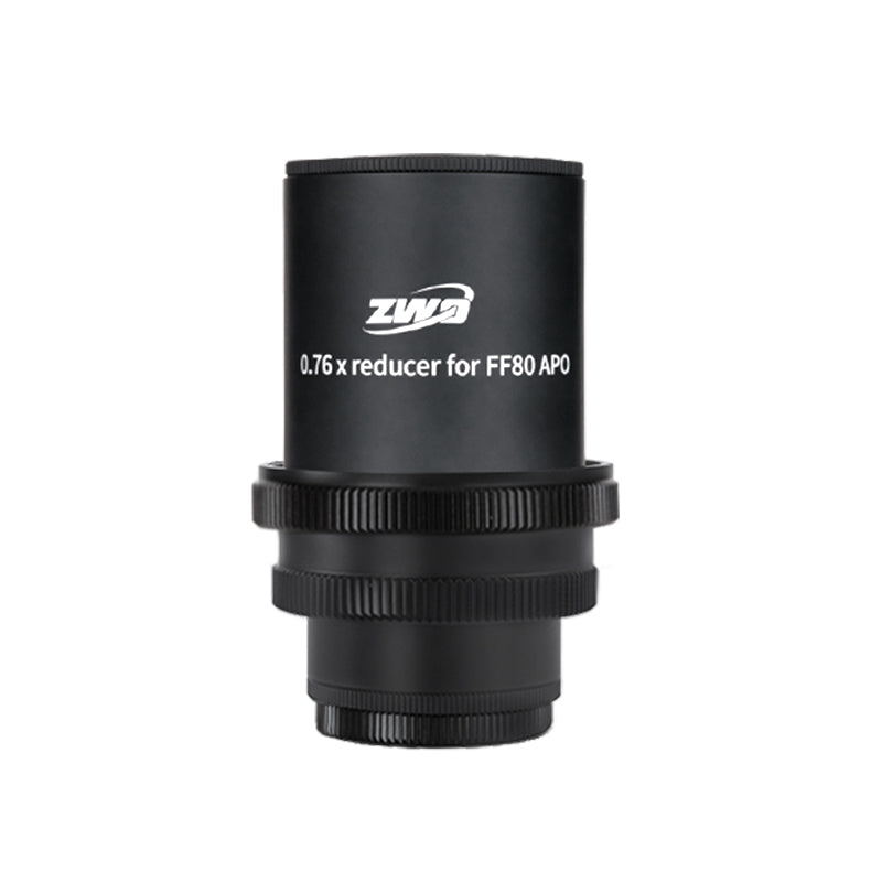 ZWO 0.76X Full Frame Reducer for FF80 APO Refractor - F80RE