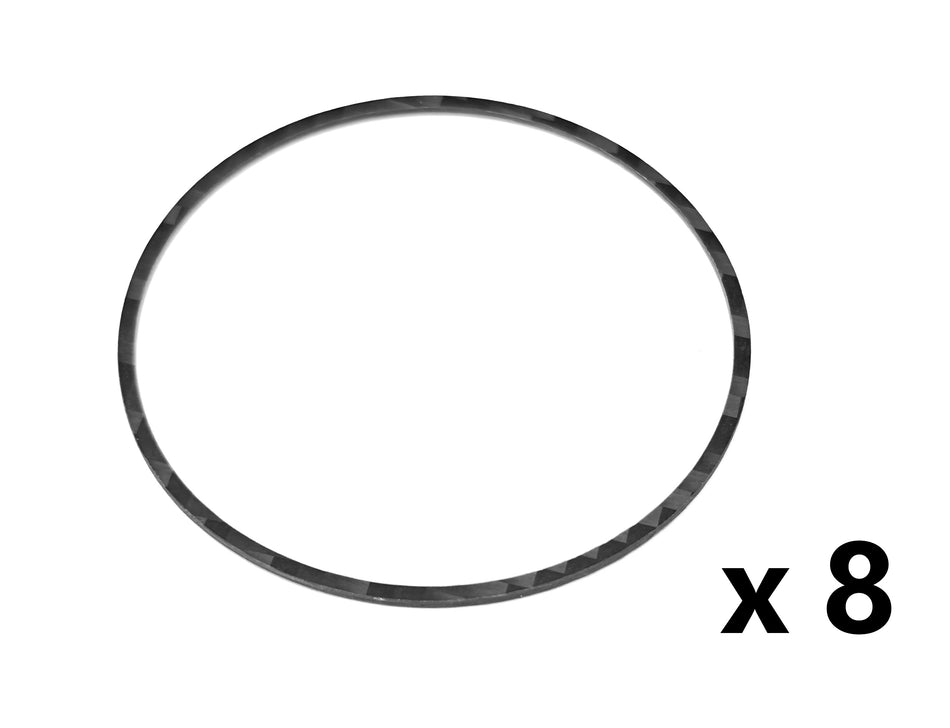 Wanderer 50 mm Snowflake Filter Wheel Shims - WSFW50-FS