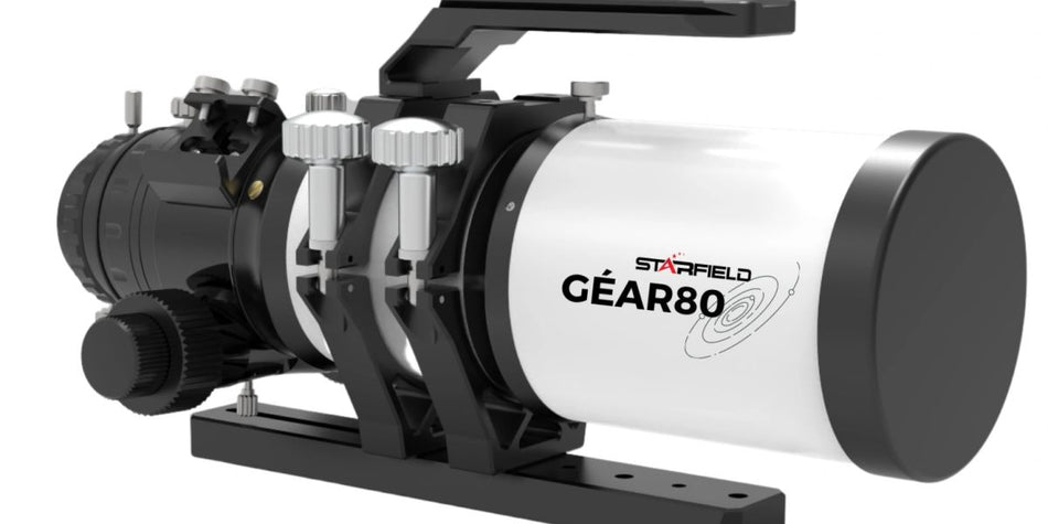 StarField 80 mm f/6 Gear Series APO Triplet Refractor with Free 0.8x Starfield Reducer! (Pre-owned)