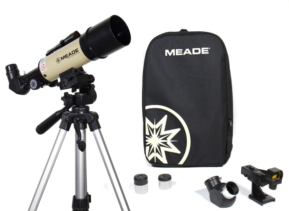 Meade Adventure 60 mm Solar Eclipse Refractor Scope Bundle - 222000-BUNDLE