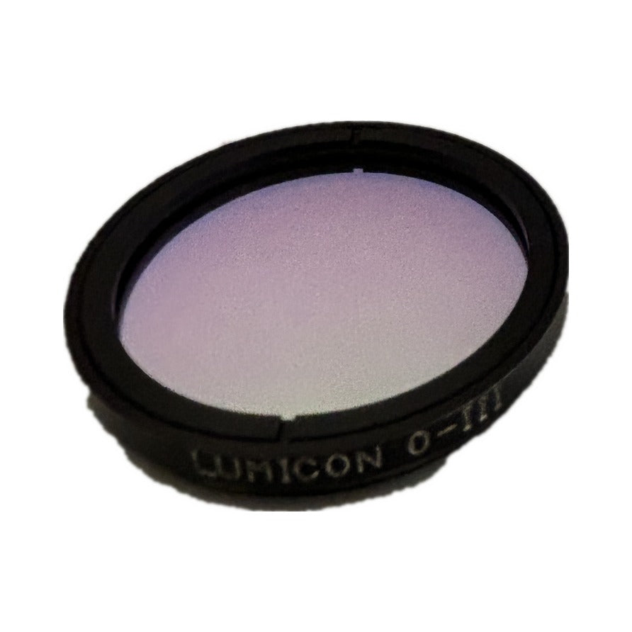 Lumicon O-III filter cell engraving