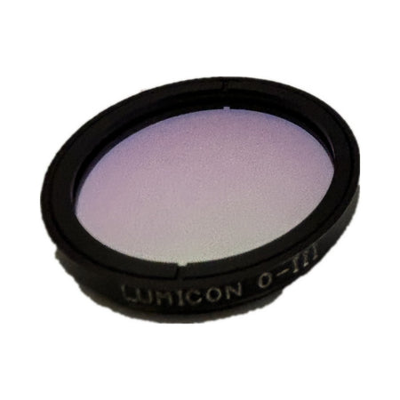 Lumicon O-III filter cell engraving