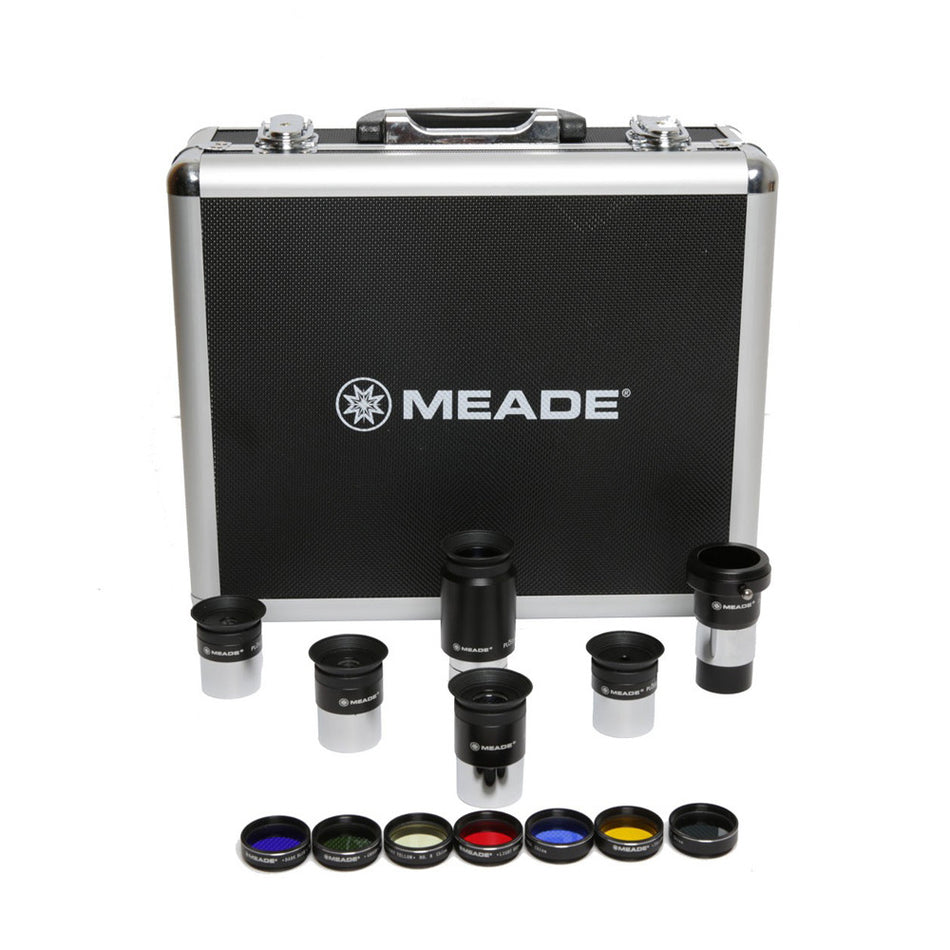 Meade Series 4000 1.25” Plössl Eyepiece and Filter Set - 607001