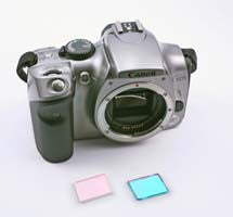Filtre de conversion Baader Astro pour reflex numériques Canon - EOS 350D/10D/20D/30D - FACF-2