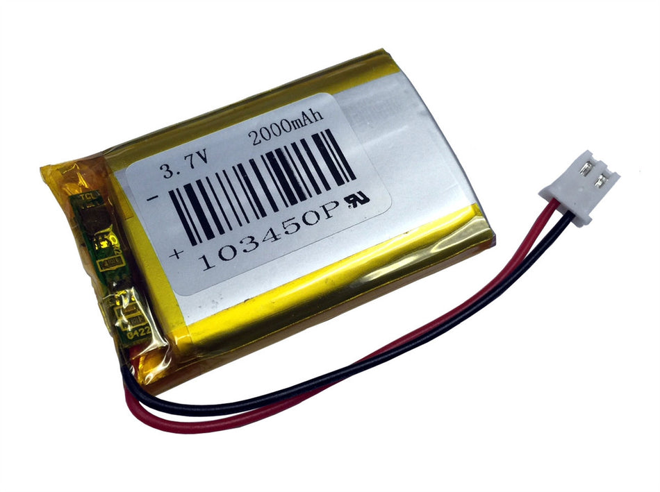 Batterie rechargeable au lithium-poly de remplacement iOptron pour support iOptron SkyTracker Pro -3329