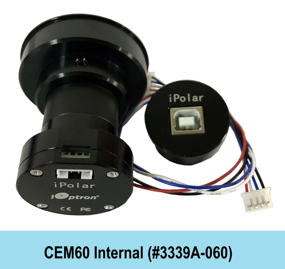 iOptron iPolar Polarscope électronique pour support interne CEM60 - 3339A-060
