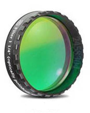 Filtre passe-bande Baader Green 500 nm - Monté rond - FCFG-