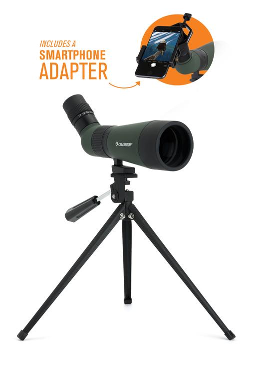 Celestron 12-36x 60 mm LandScout Spotting Scope with Smartphone Adapter - 52422