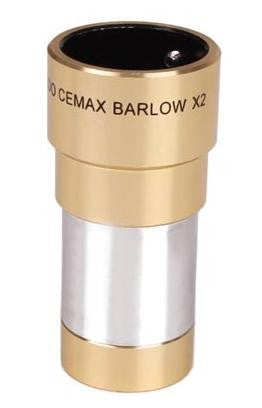 Lentille solaire Barlow Coronado Cemax 2X - 1,25" - BARRE