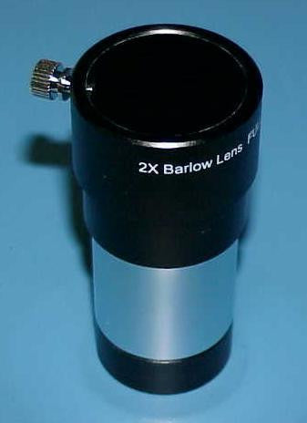Lentille Barlow 2X avec filetage en T - 1,25"