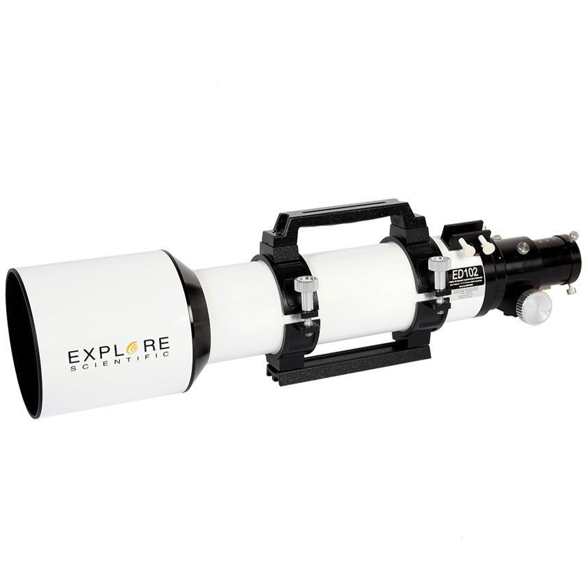 Explore Scientific Télescope réfracteur essentiel triplet apochromatique 102 mm f/7 ED - ES-ED10207-02